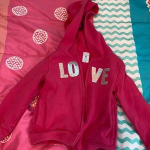 Carter’s zippered hoodie